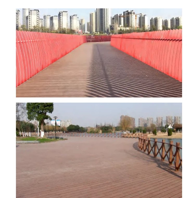 High Quality Wood Plastic Outdoor Decking